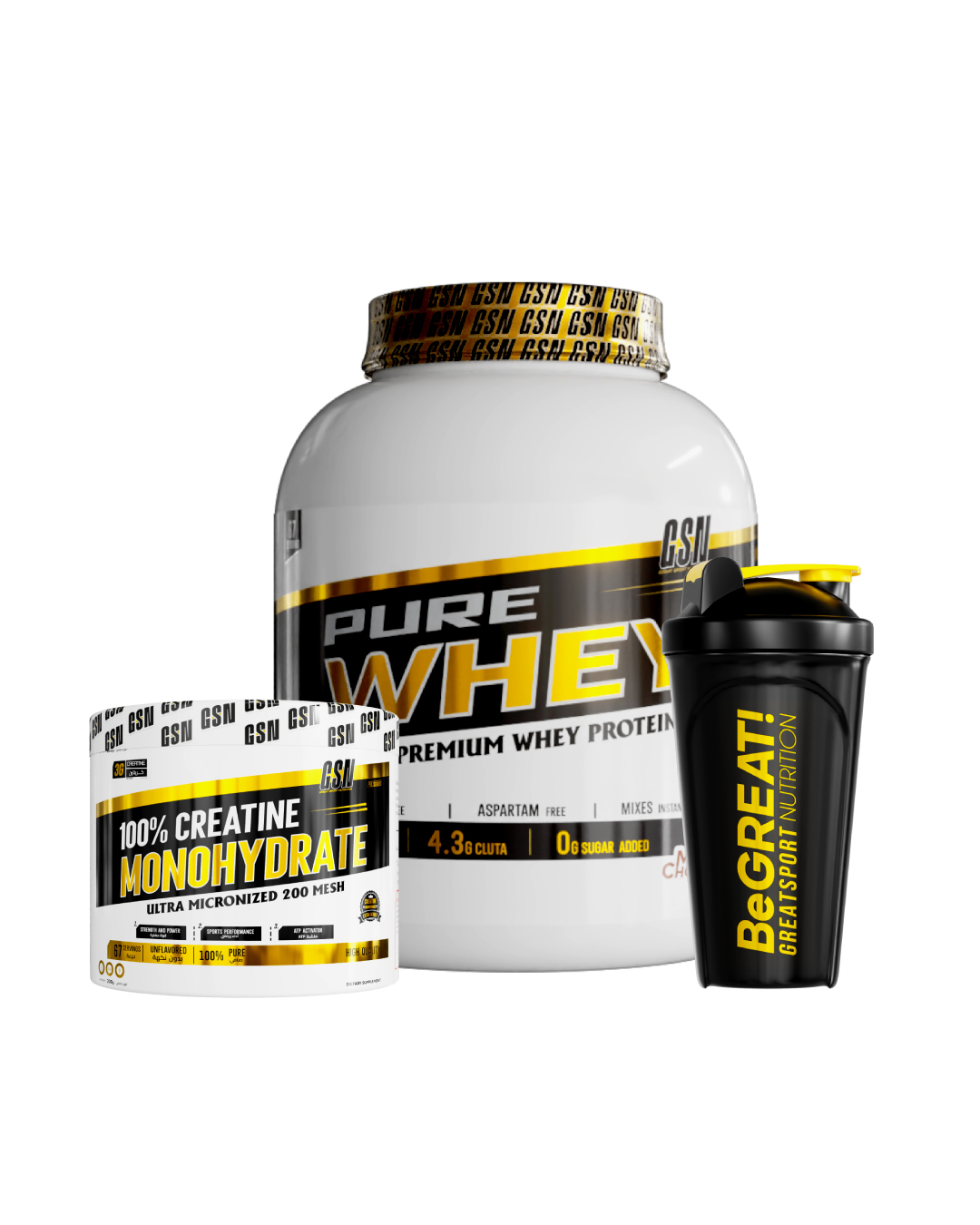 PACK GSN WHEY 2KG + CREATINE